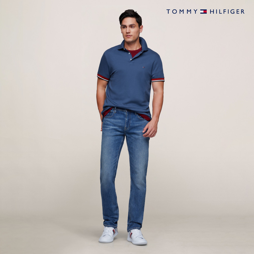 Tommy Hilfiger 官方旗艦館 雙面棉質針織袖口 