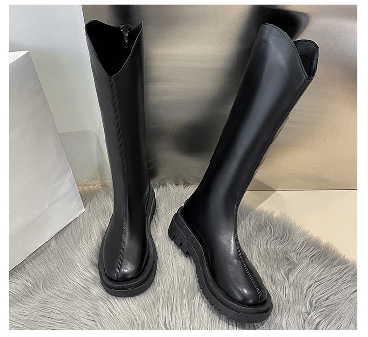 K.W. 現貨輕美學心動絕對中長筒靴(共2色 雨靴 馬丁靴 