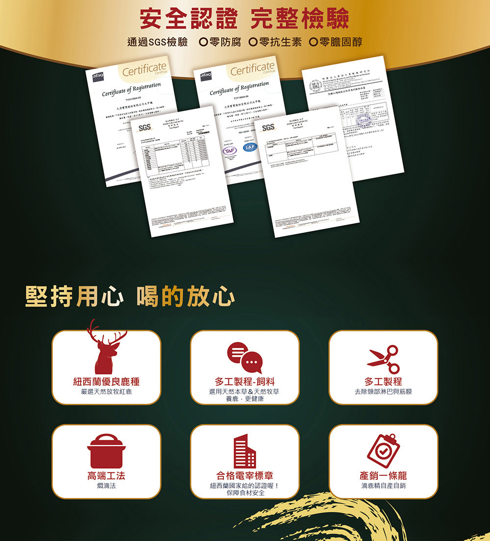 通過SGS檢驗 零防腐 零抗生素 零膽固醇