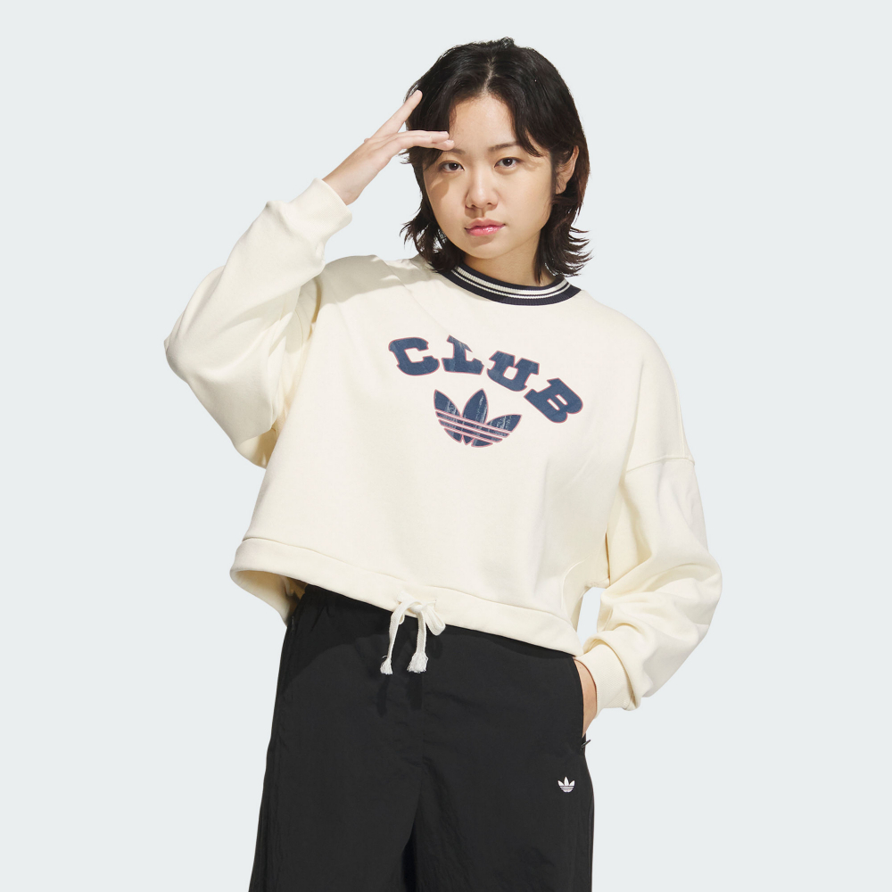 adidas 愛迪達 長袖上衣 女款 運動 VRCT CRE