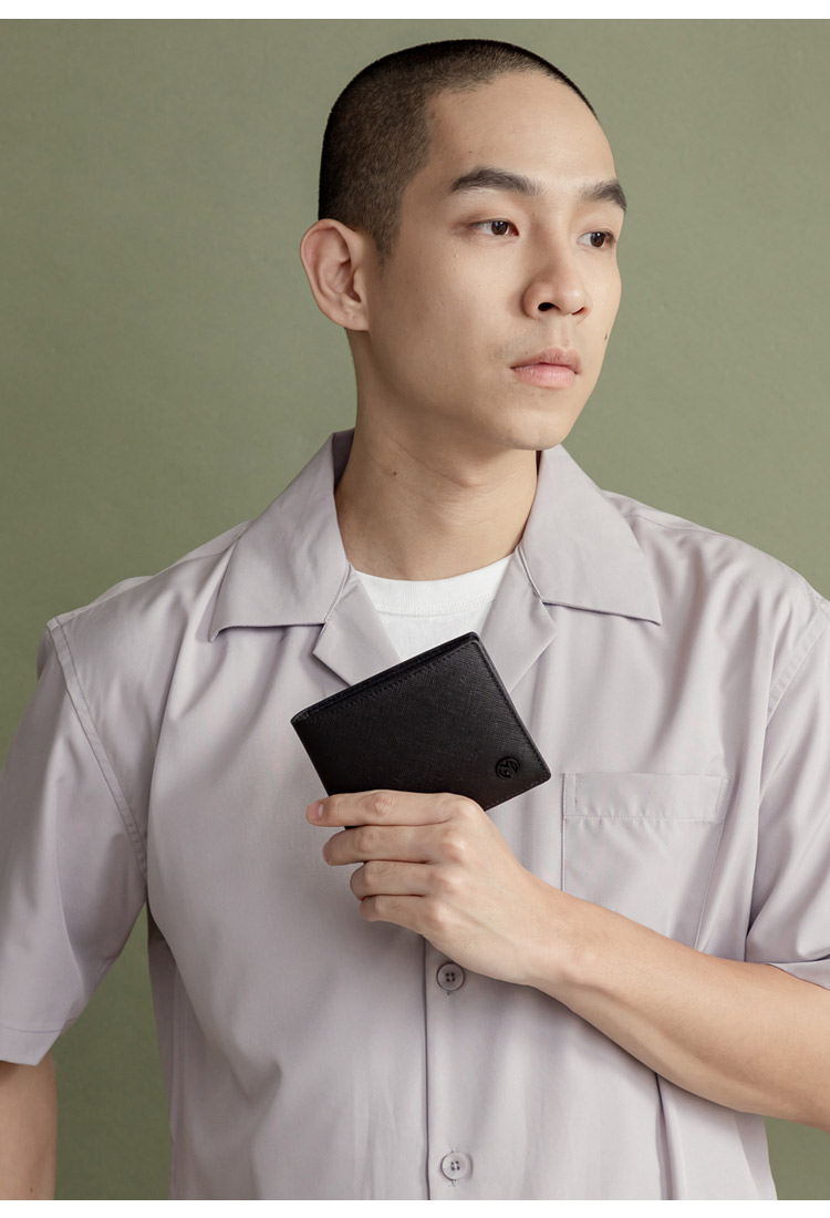 PLAYBOY 中翻短夾 Macho系列(黑色)折扣推薦