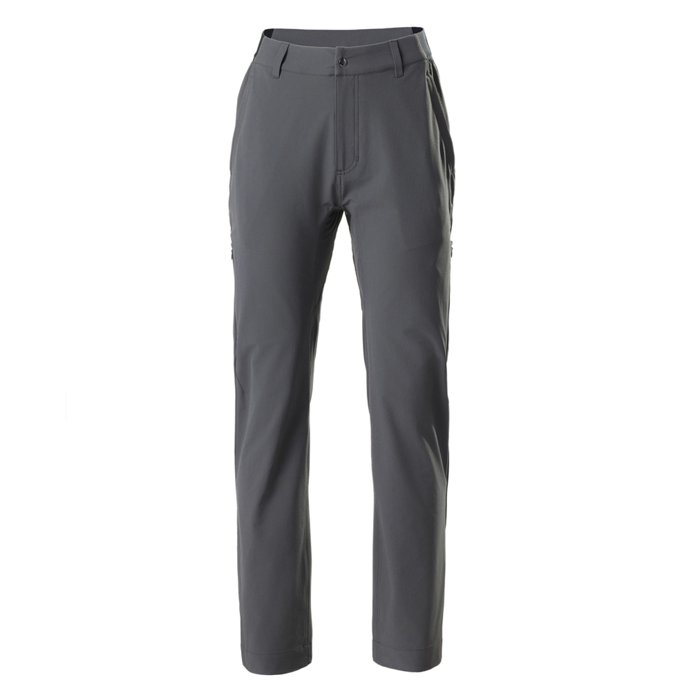 HAKERS 哈克士 女款機能彈性舒適直筒長褲(直筒長褲)好