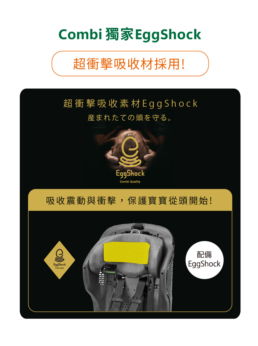 Combi 獨家 EggShock