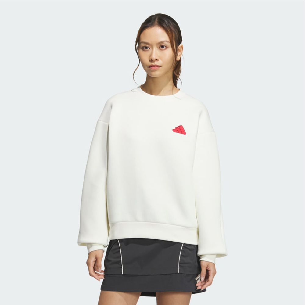 adidas 愛迪達 長袖上衣 女 大學T CNY新年 CW