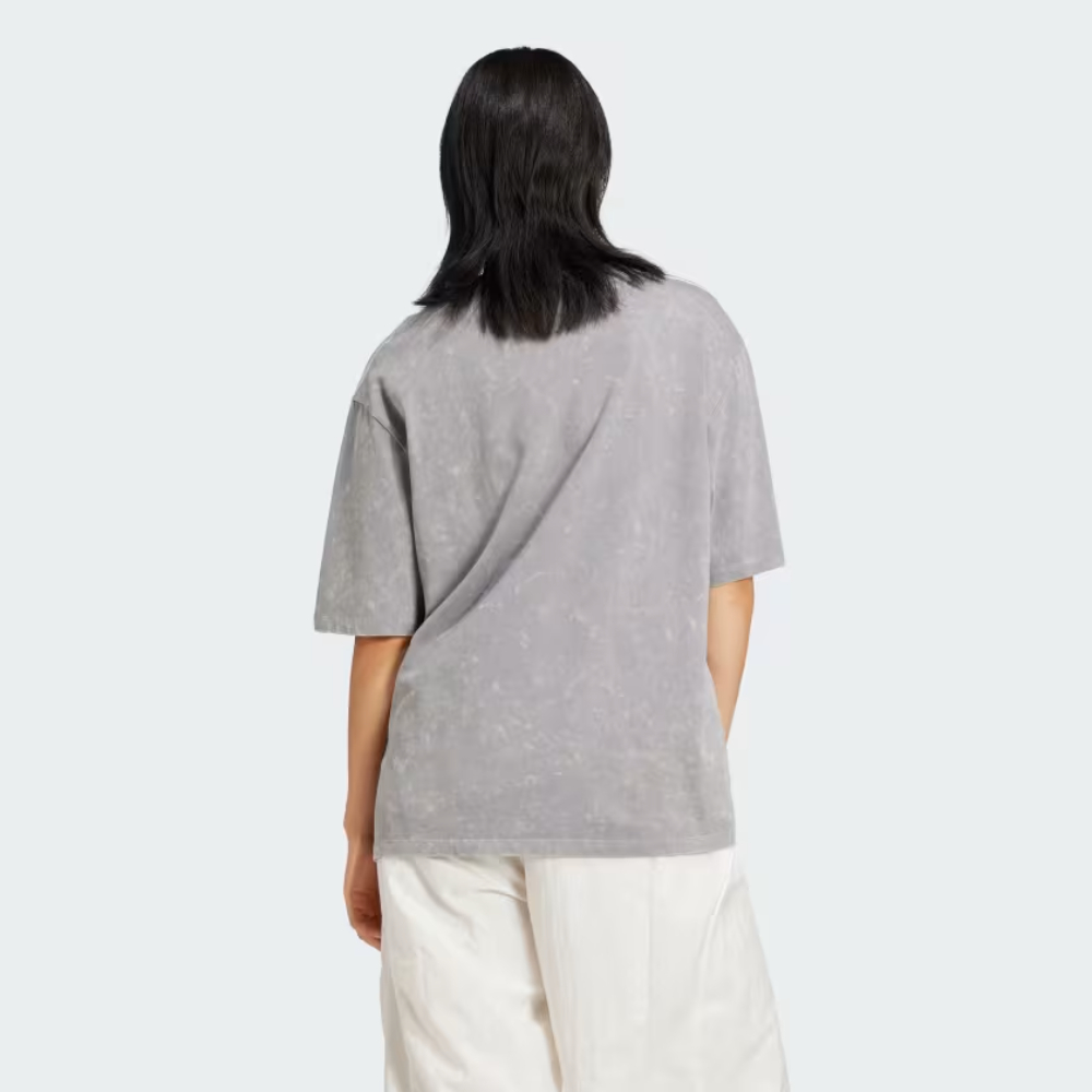 adidas 愛迪達 短袖上衣 女款 運動 三葉草 WASH