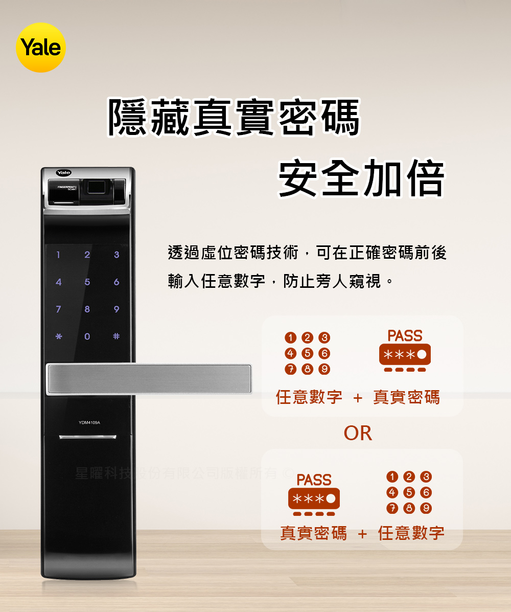 Yale耶魯 YDM-4109A - 詳情16