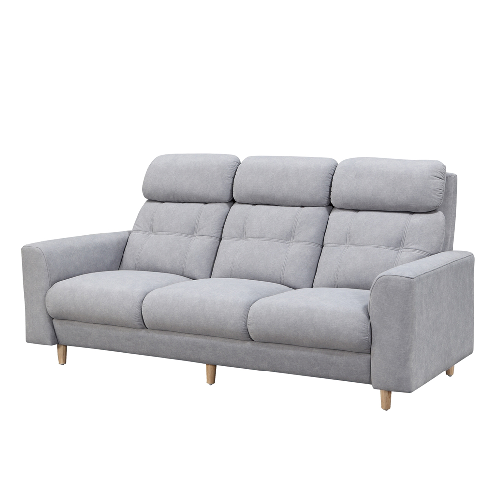 MUNA 家居 亞洛格86型三人座貓抓布沙發/不含輔助椅(沙