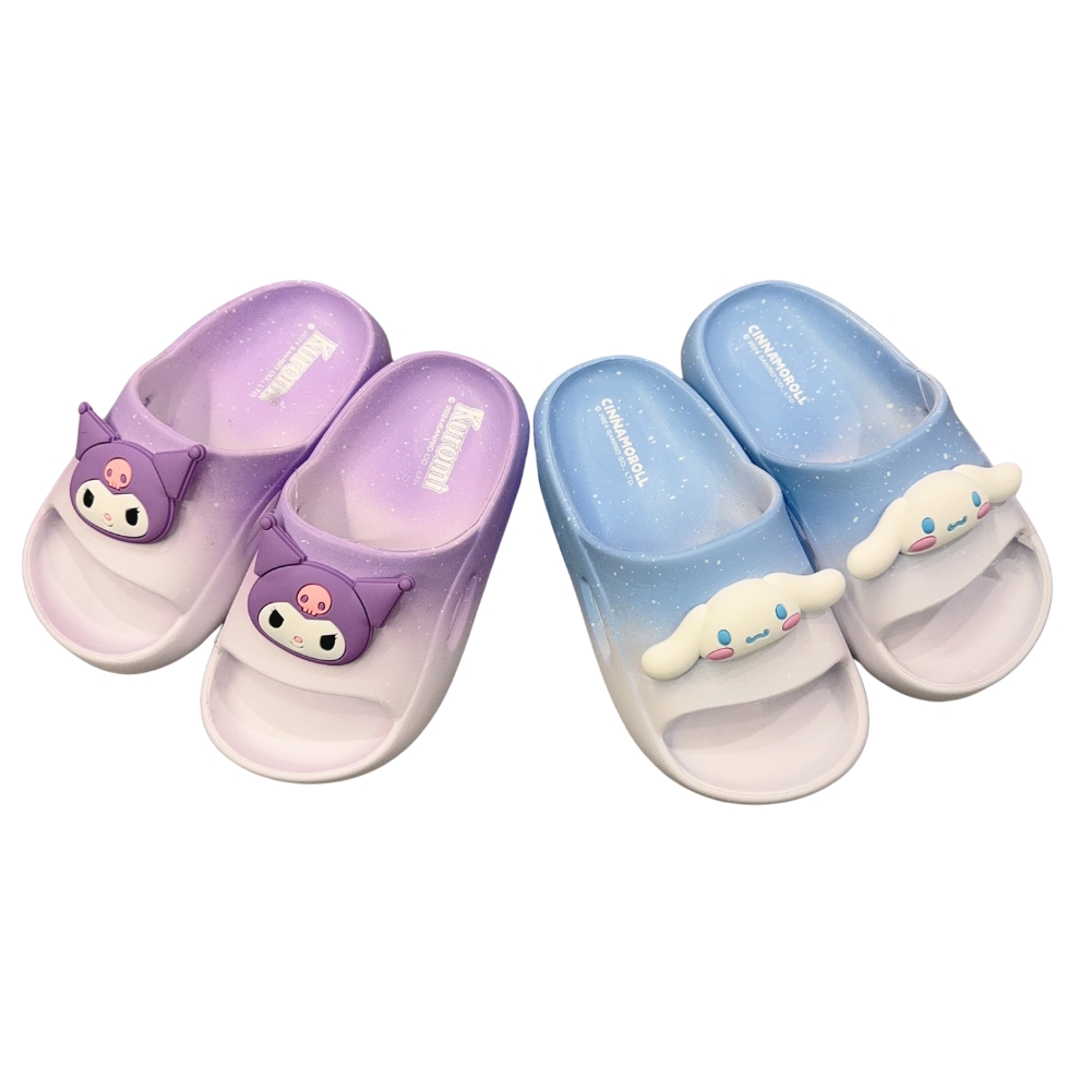 SANRIO 三麗鷗 現貨 庫洛米 大耳狗兒童拖鞋(童鞋 兒
