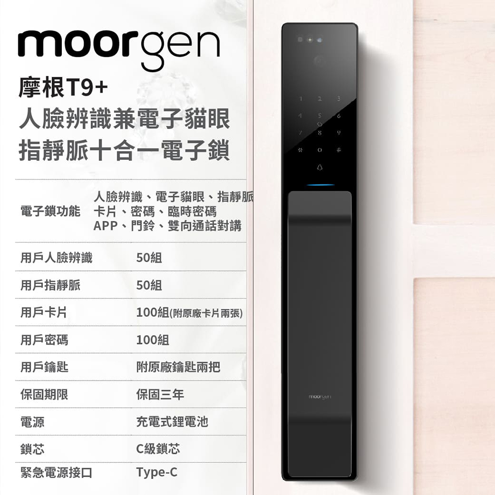電子鎖功能 卡片、密碼、臨時密碼