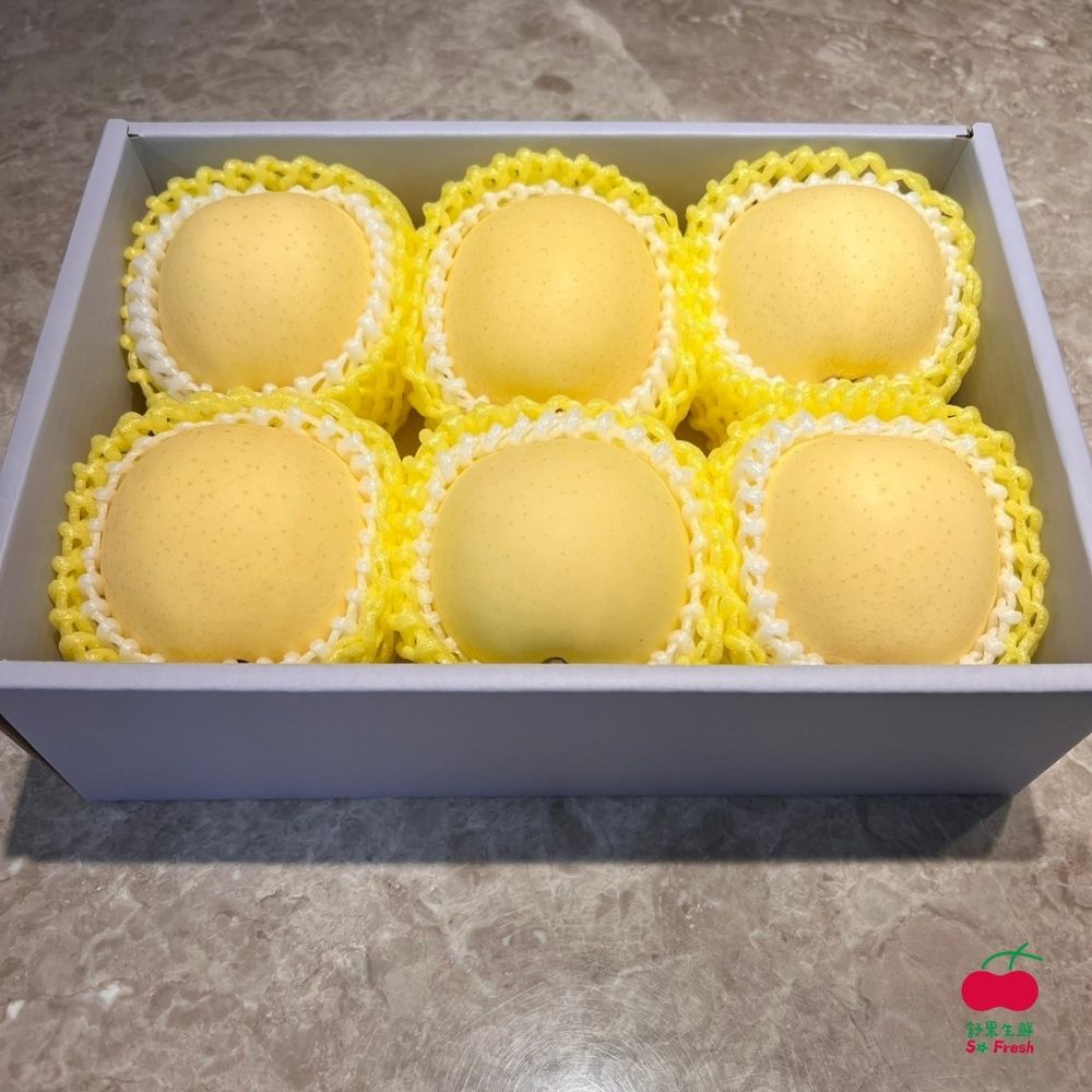 舒果SoFresh 日本金星蘋果六入禮盒(6顆/約1.8kg