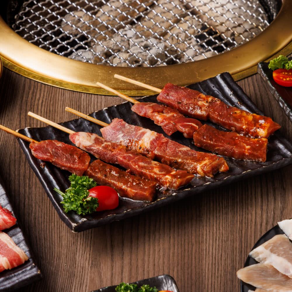 HUTONG 胡同燒肉 燒烤燒肉串組(燒烤 串燒 露營 火鍋