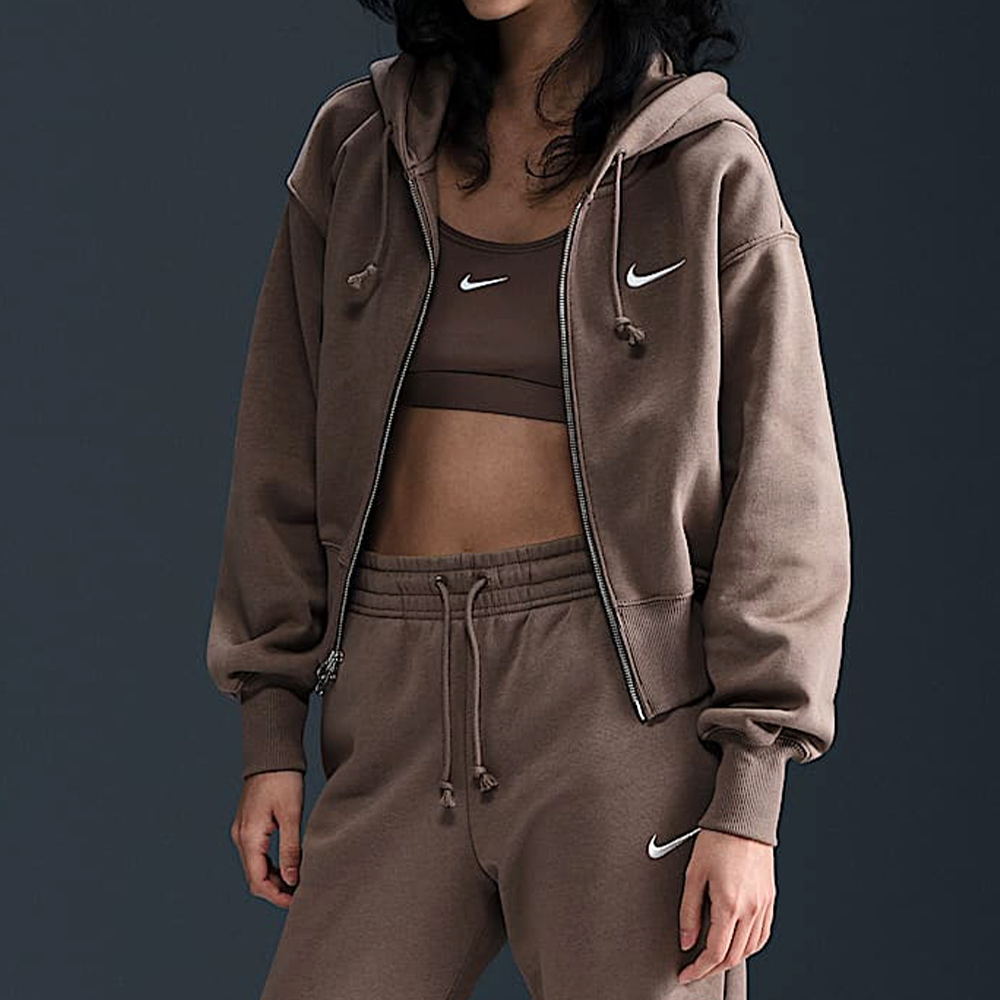 NIKE 耐吉 PHNX FLC LSE Crop FZ 女 NIKE 耐吉 PHNX FLC LSE Crop FZ 女