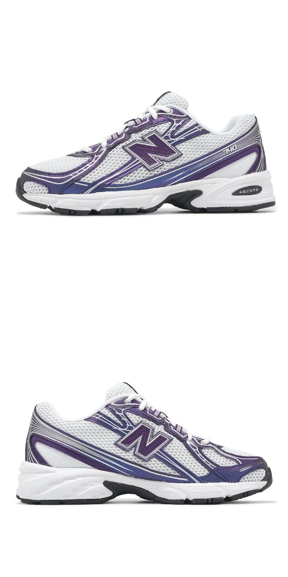 NEW BALANCE 休閒鞋 740 男鞋 女鞋 白 紫 