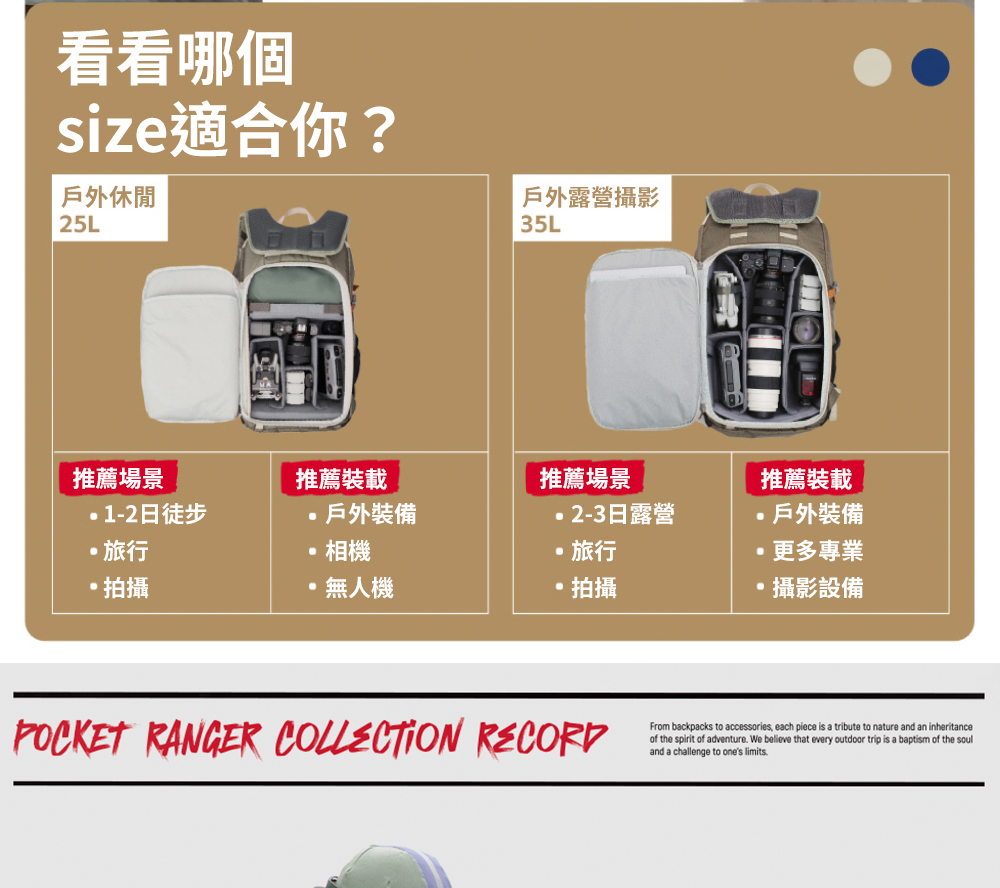 VSGO V-PR02 Pocket Ranger 戶外攝影