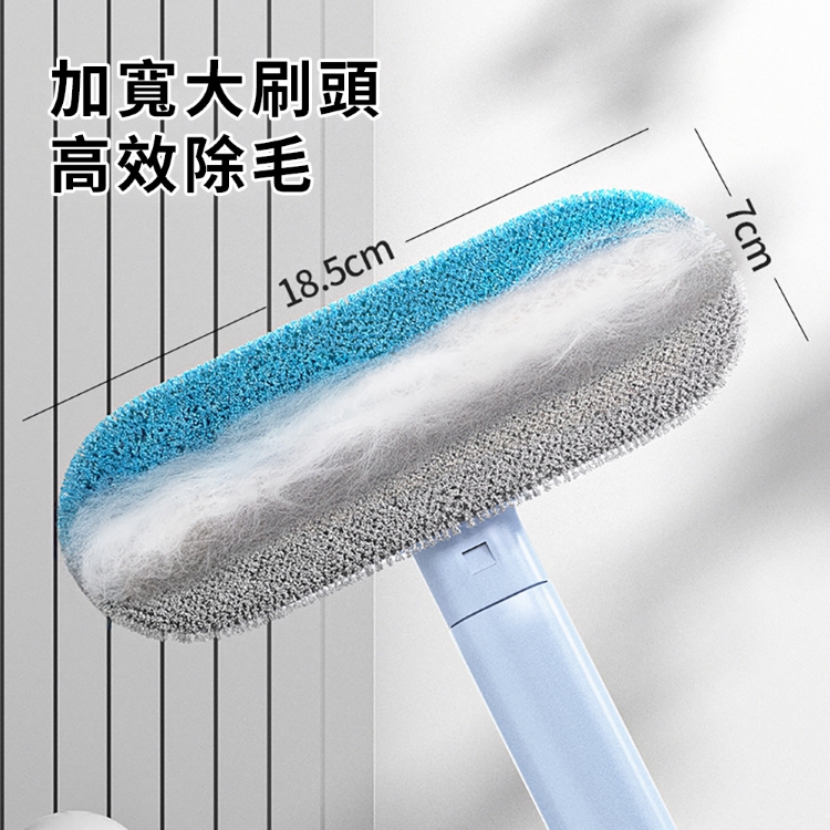 CS22 二合一玻璃清潔寵物除毛刷-2入(輕鬆解決掉毛煩惱)