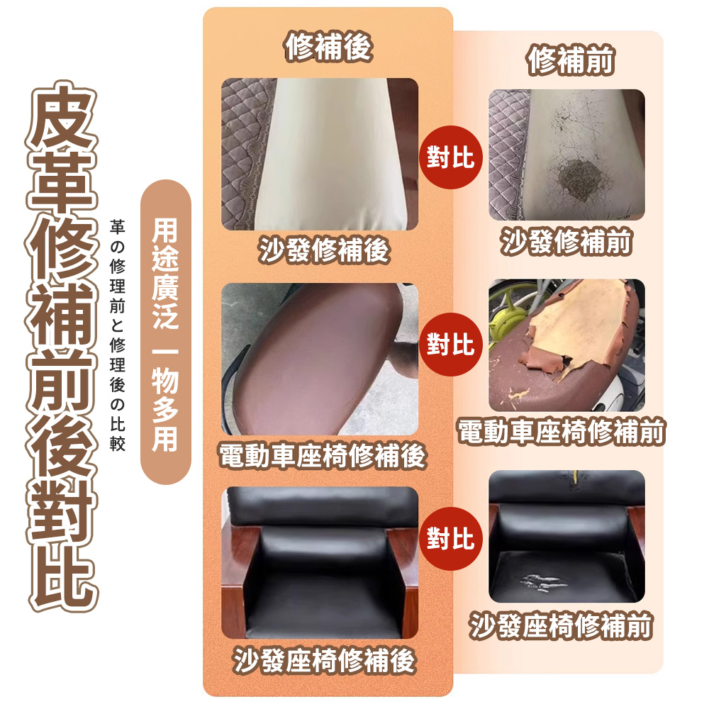 MINT嚴選 沙發皮革修補貼片 皮革修補貼片 11色可選/4