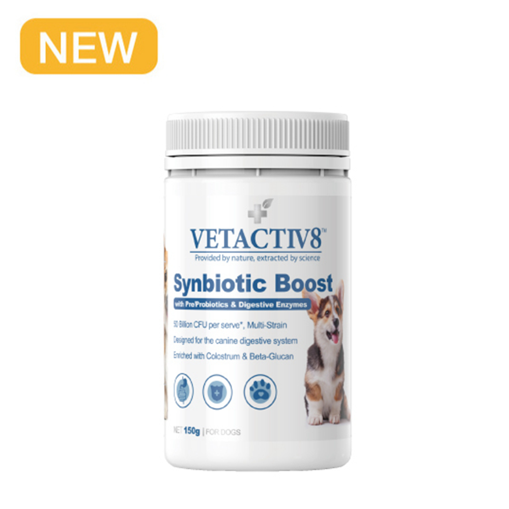 VETACTIV8 澳力8 活力益生菌 150g(寵物保健/