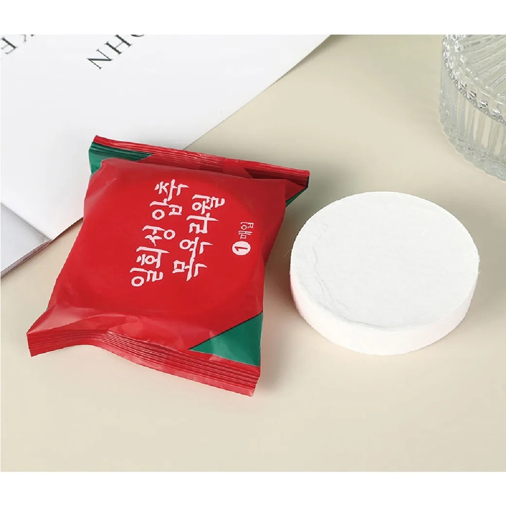 團購好物 便攜式壓縮浴巾140x70cm-10入(加大加厚 