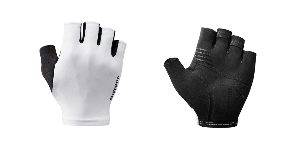 SHIMANO ESCAPE 男款半指手套 白色折扣推薦