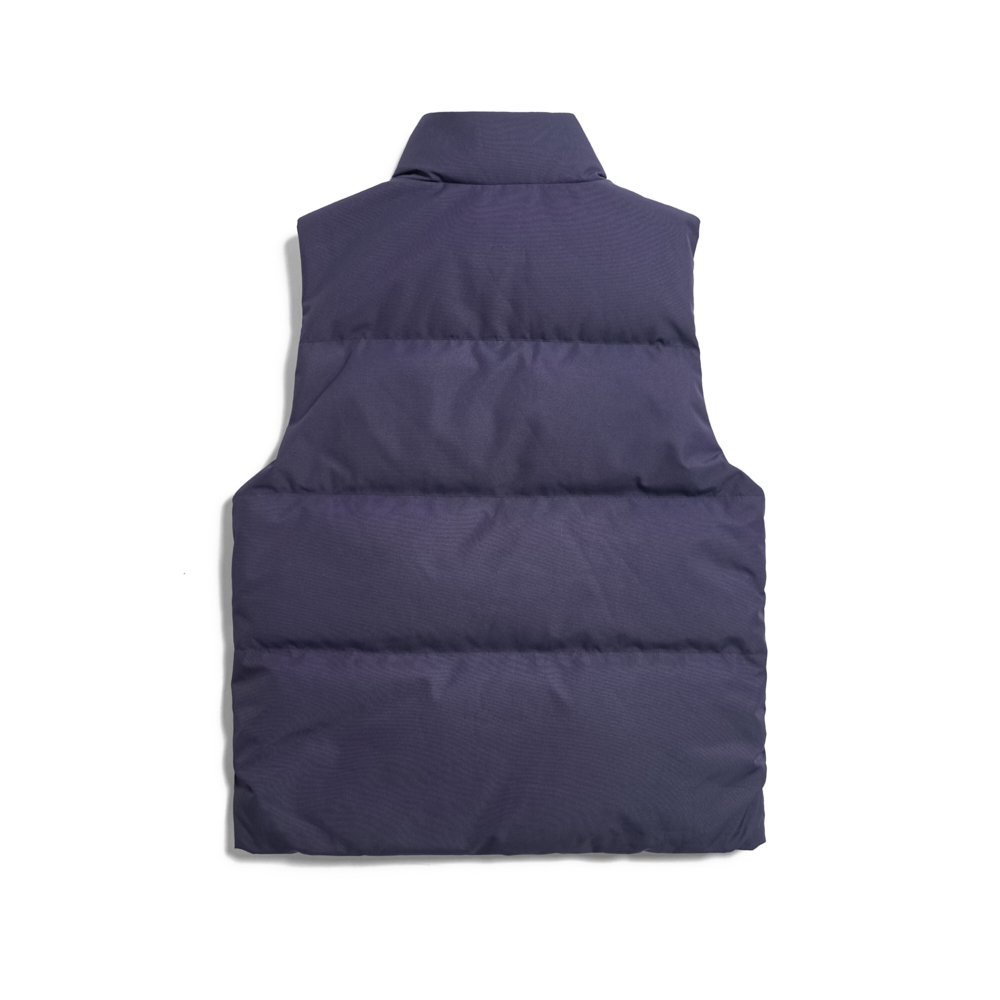 EDWIN 男裝 寬版羽絨背心(丈青色)好評推薦