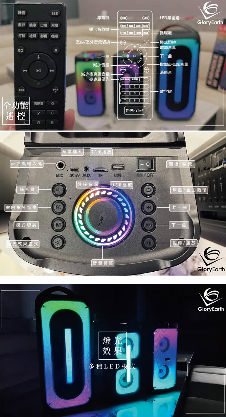 GloryEarth GT-388 - 詳情2