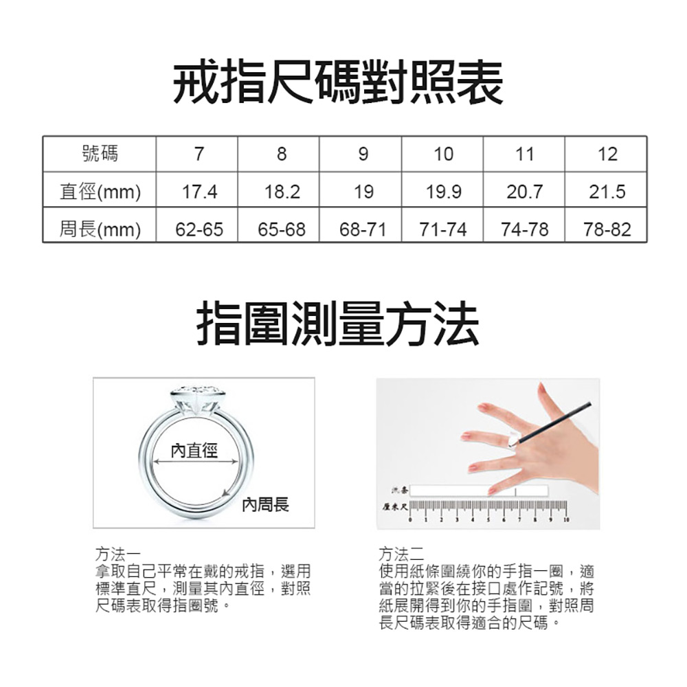 拿取自己平常在戴的戒指,選用