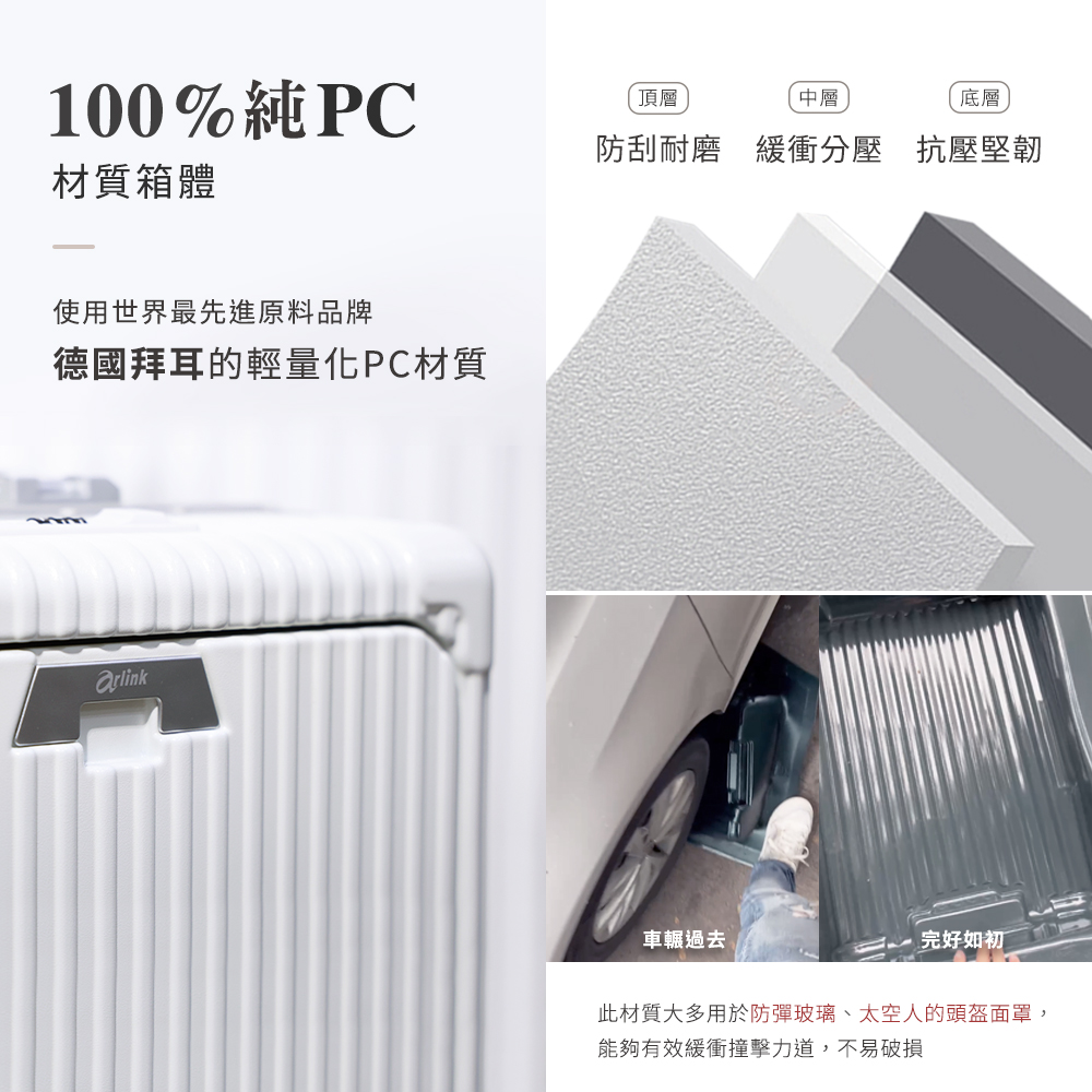 此材質大多用於防彈玻璃、太空人的頭盔面罩,