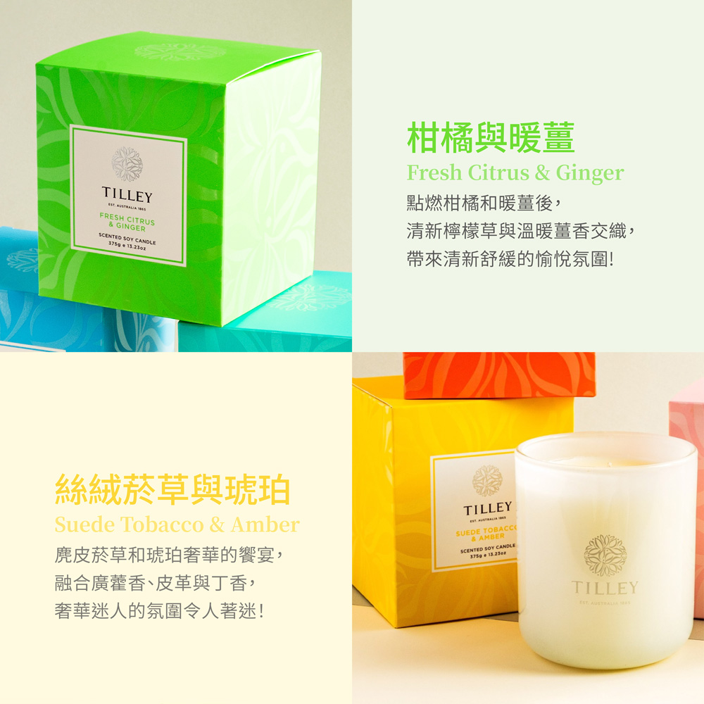 清新檸檬草與溫暖薑香交織,