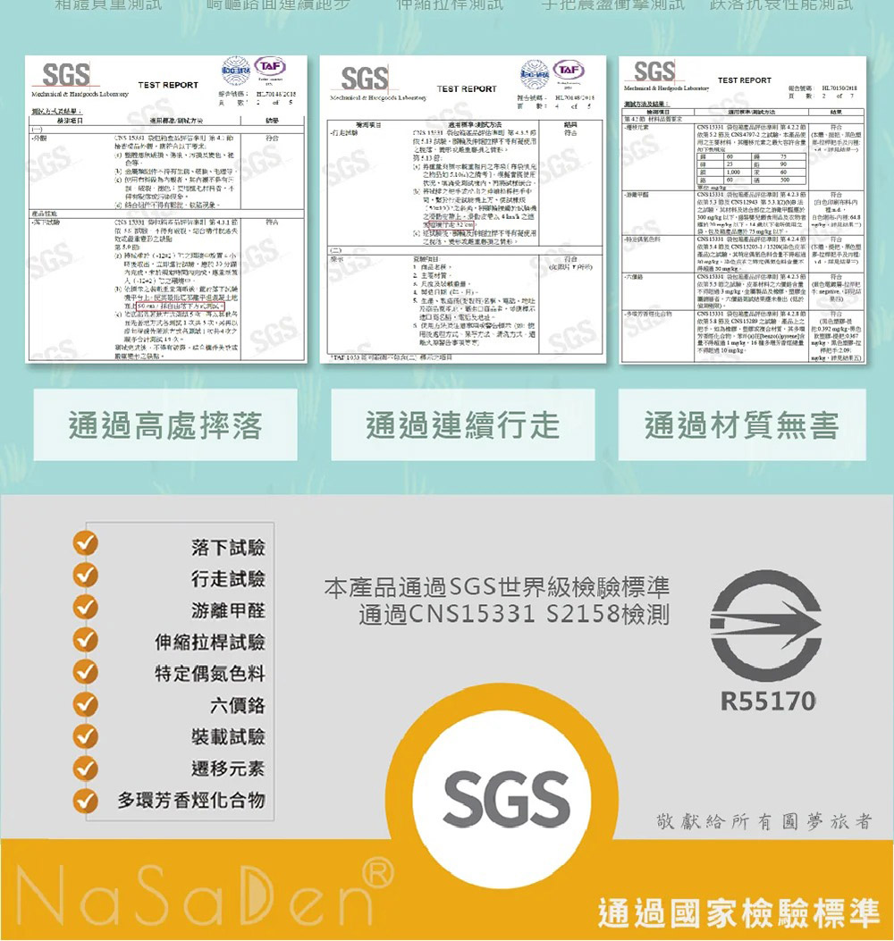依第5.2節及 CN847972 之試驗,本產品使 本體、提把、黑色塑