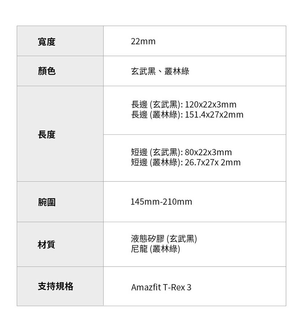 長邊 叢林綠151.4x27x2mm