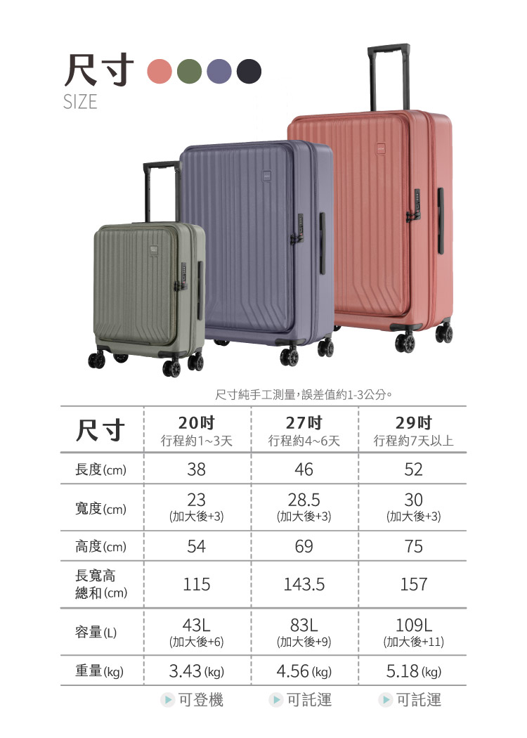 尺寸純手工測量,誤差值約13公分。