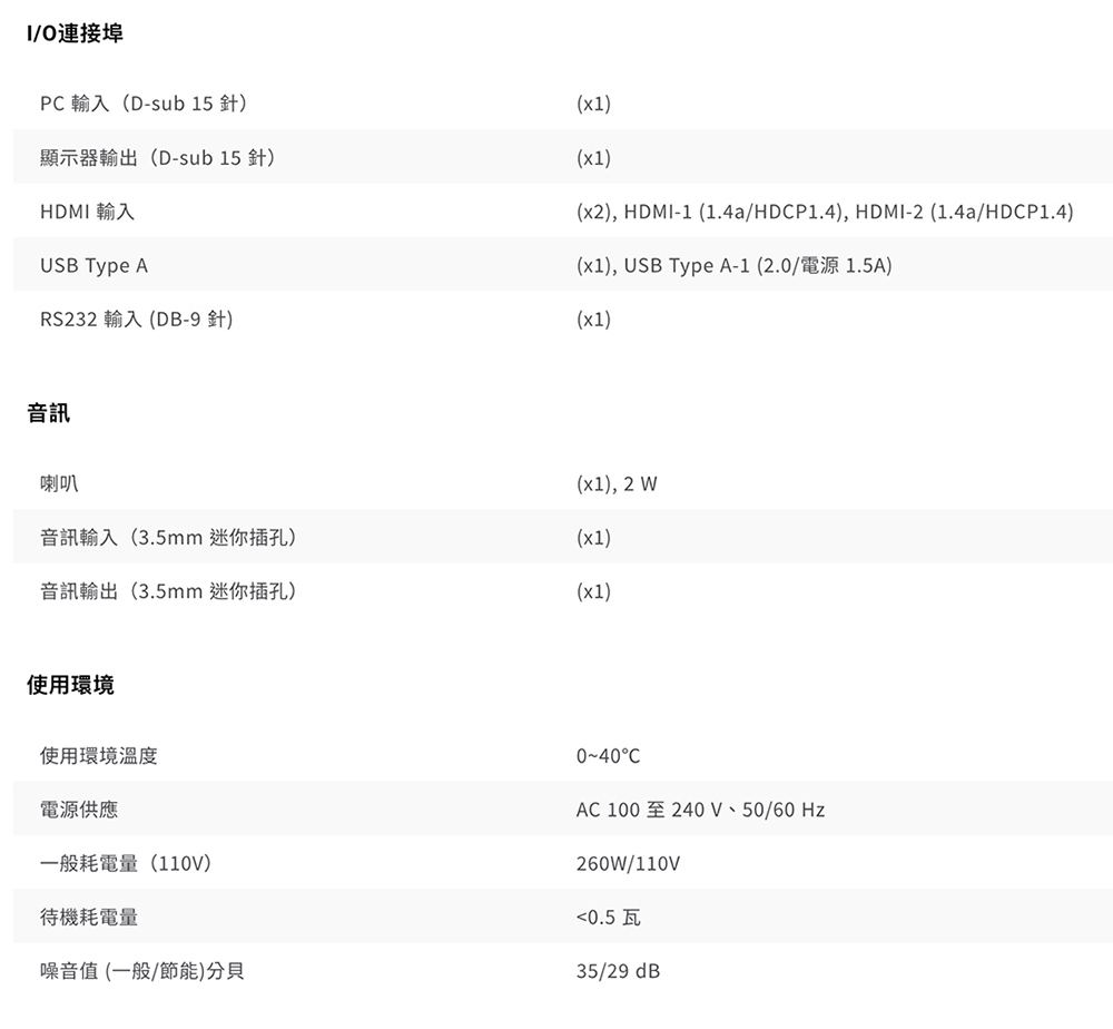 BenQ明碁 MU613 - 詳情2