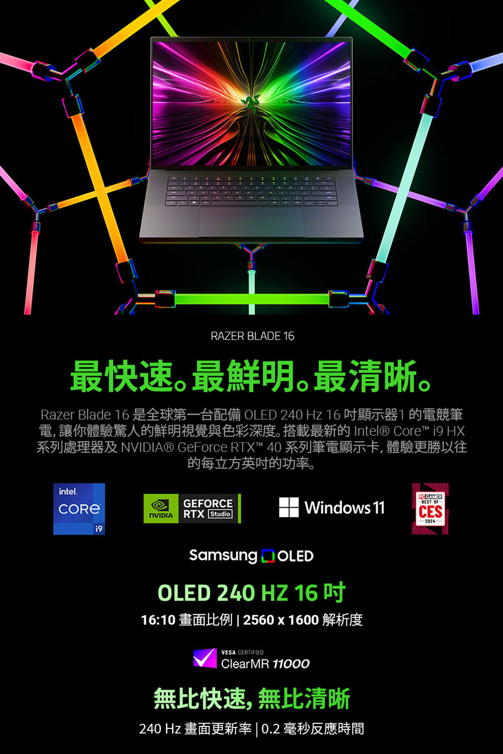 Razer雷蛇 16 吋 - 詳情2