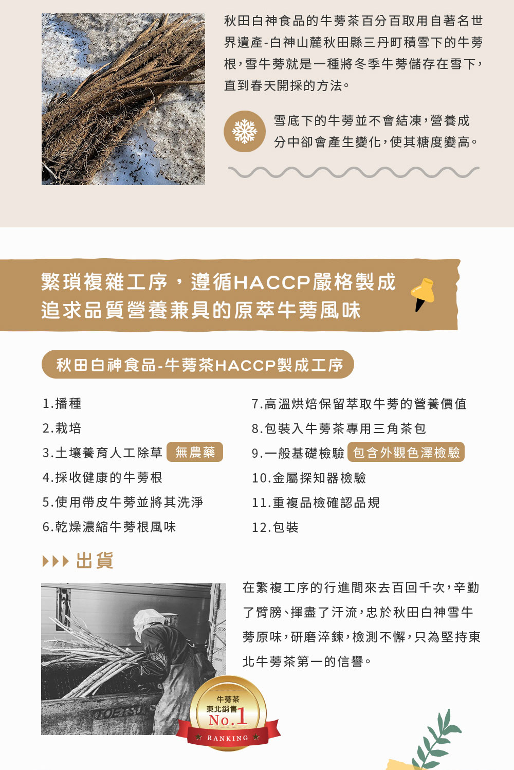 根,雪牛蒡就是一種將冬季牛蒡儲存在雪下,