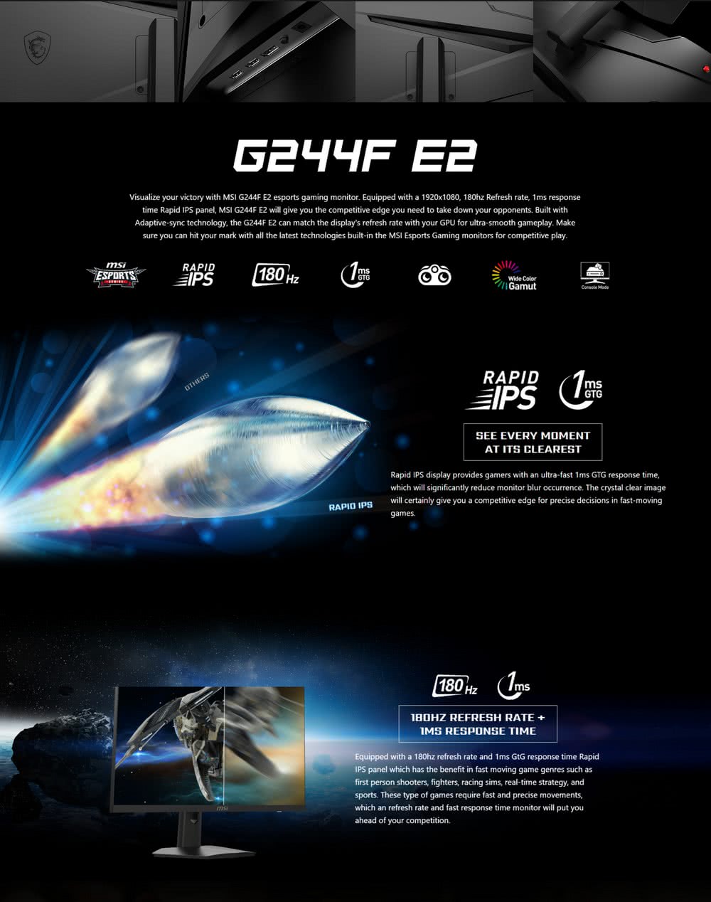 MSI微星 G244F - 詳情1