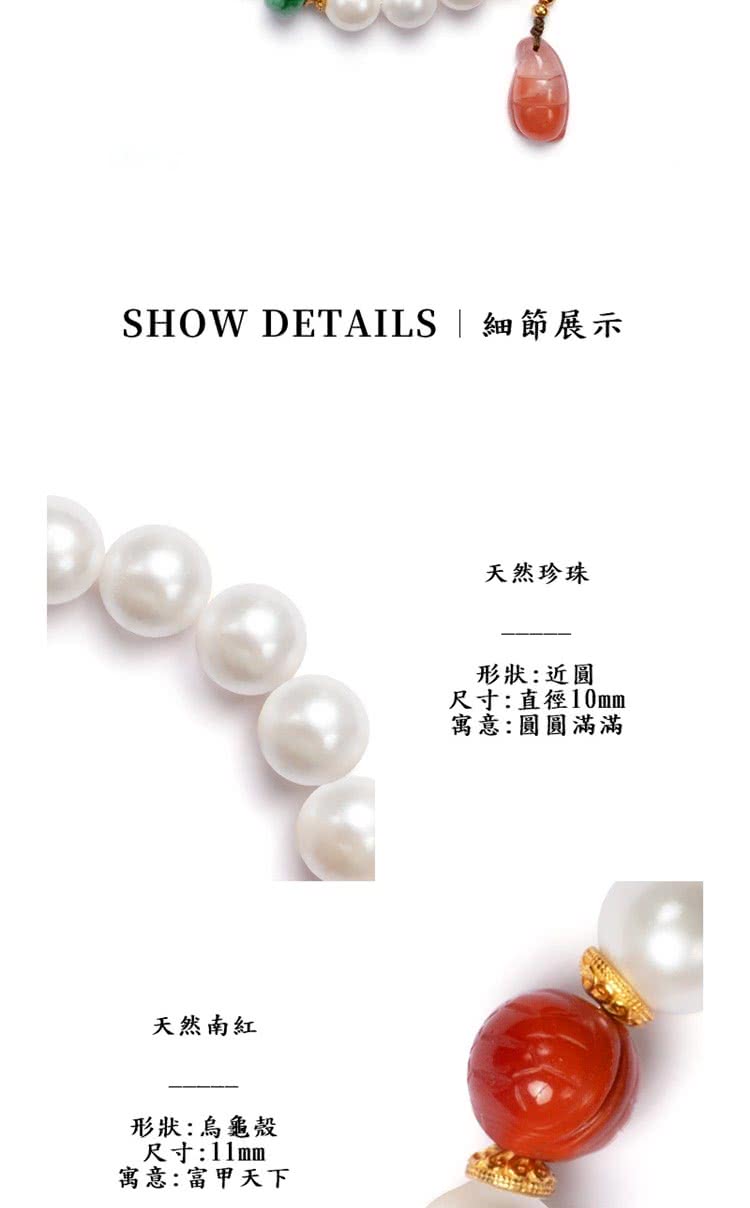 SHOW DETAILS細節展示