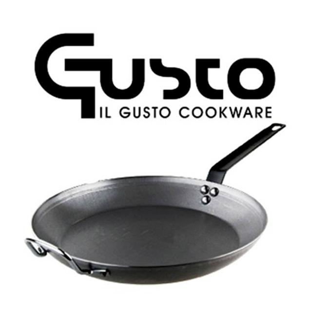 【GUSTO】32cm商用平底鍋(碳鋼 厚度3.0mm)