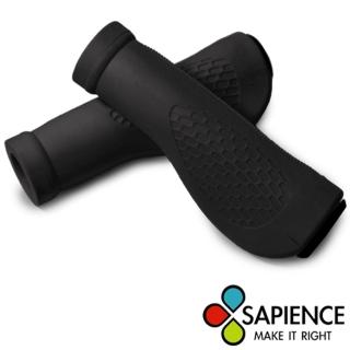 【SAPIENCE】人體功學透氣舒適吸震握把(黑)