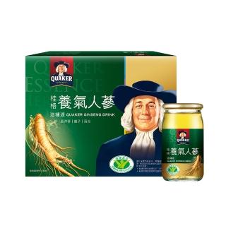 【QUAKER 桂格】養氣人蔘滋補液60ml×30入×1盒(共30入 送禮推薦/中秋禮盒)