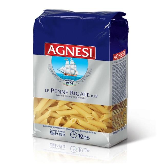 【AGNESI】義大利筆尖麵(500g)