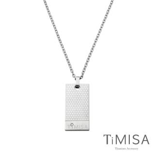 【TiMISA】宣言-M號 純鈦項鍊(H)
