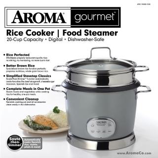 【AROMA】多功能美食機/電蒸籠/慢燉鍋/電飯鍋(ARC-790SD-1NG)