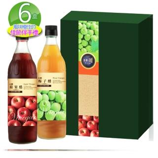 【台糖】水果醋禮盒6盒(600ml*2瓶/盒)