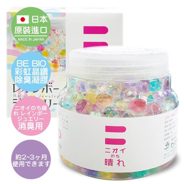 【日本原裝】BE BIO彩虹晶鑽除臭凝膠-1入(日本納豆菌淨化專利技術)