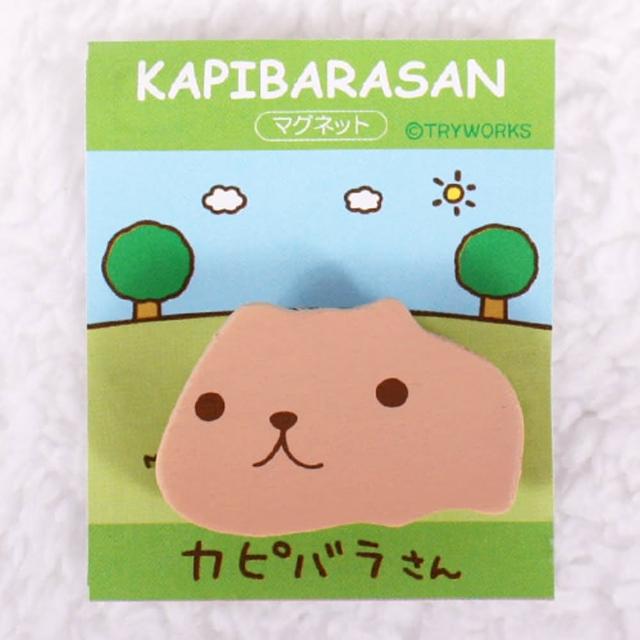 經典款式【Kapibarasan】水豚君田園系列造型吸鐵(共六款)