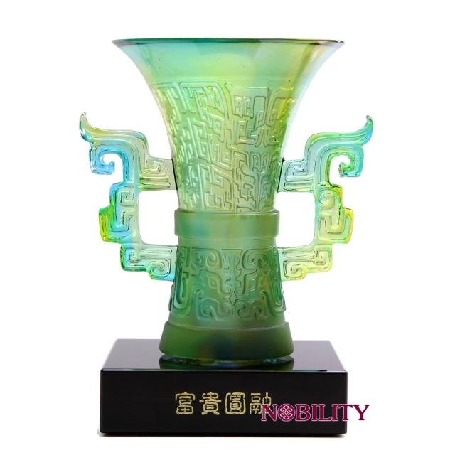 【三卡寶精品】富貴圓融琉璃(擺飾/擺件)