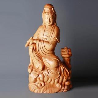 【荒木雕塑藝品】慈悲觀音(2.2尺)