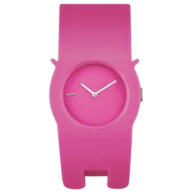 【ALESSI】慵懶的貓造型手環錶-粉紅(AEAL24004)優質推薦