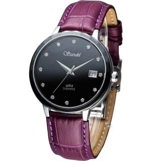 【詩丹麗 Standel】真鑽時尚腕錶(3S2632SD-V)