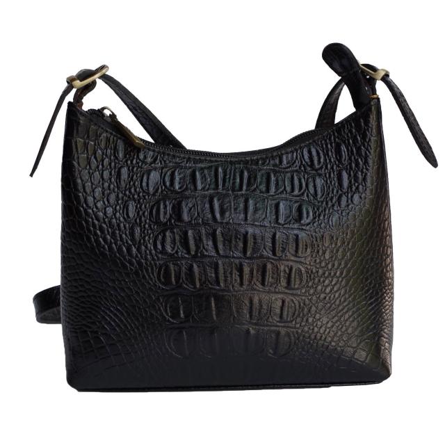 【Sika】義大利時尚牛皮壓紋小側包(S6044-03)